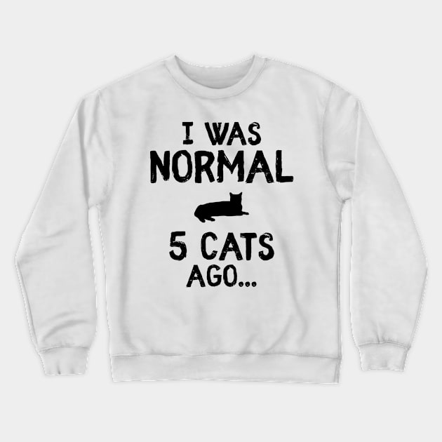 Cat gift crazy cat lover Crewneck Sweatshirt by ShirtyLife